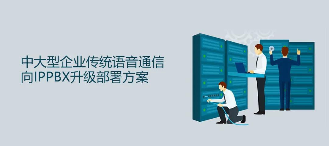 申瓯中大型企业传统语音通信向IPPBX升级部署方案